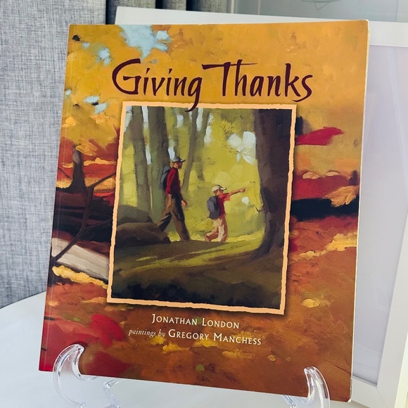 NEW Giving Thanks Jonathan London Paperback Book - Picture 1 of 9